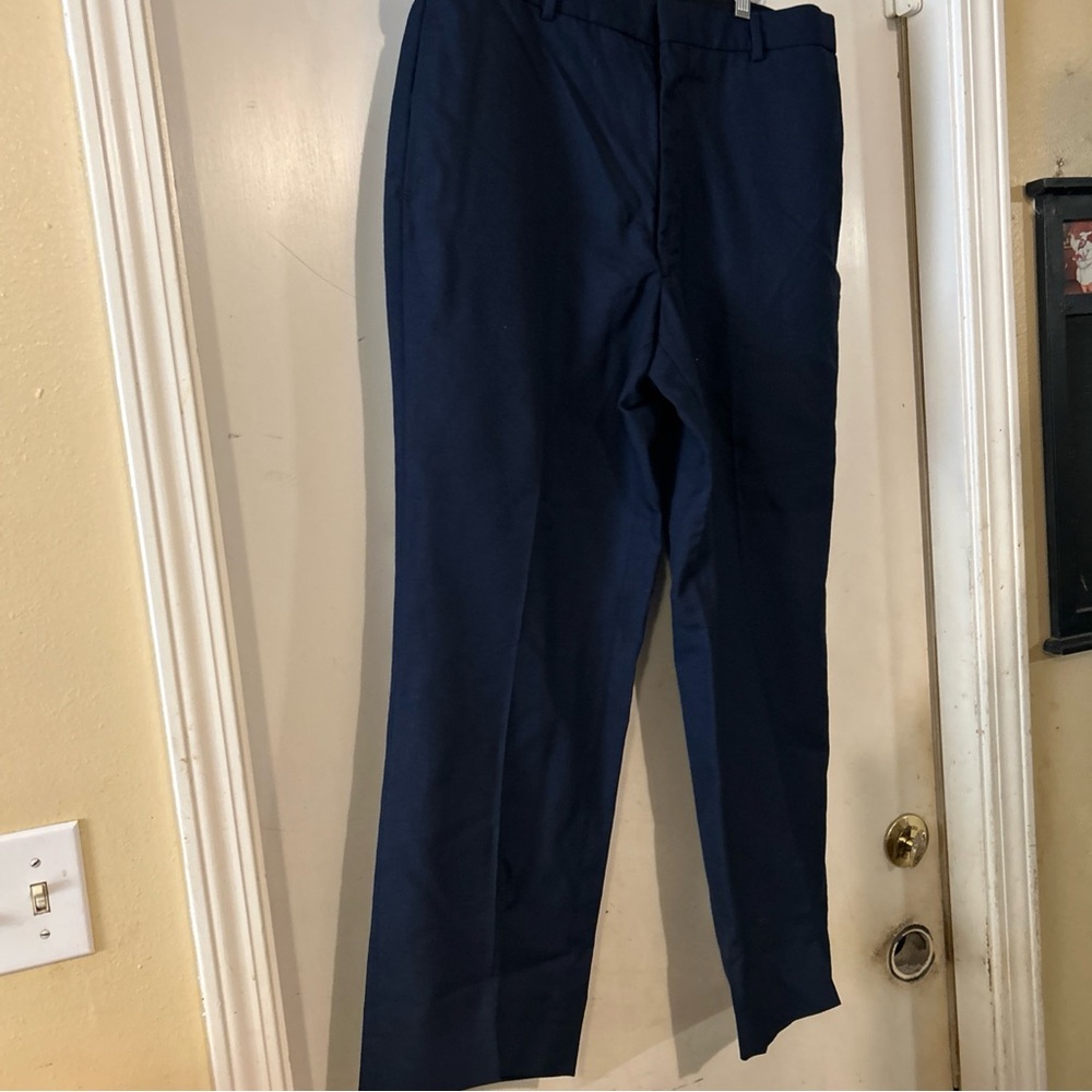 Elegant Men's Blue Dress Pants